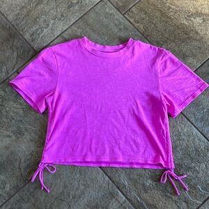 Pink Crop Top